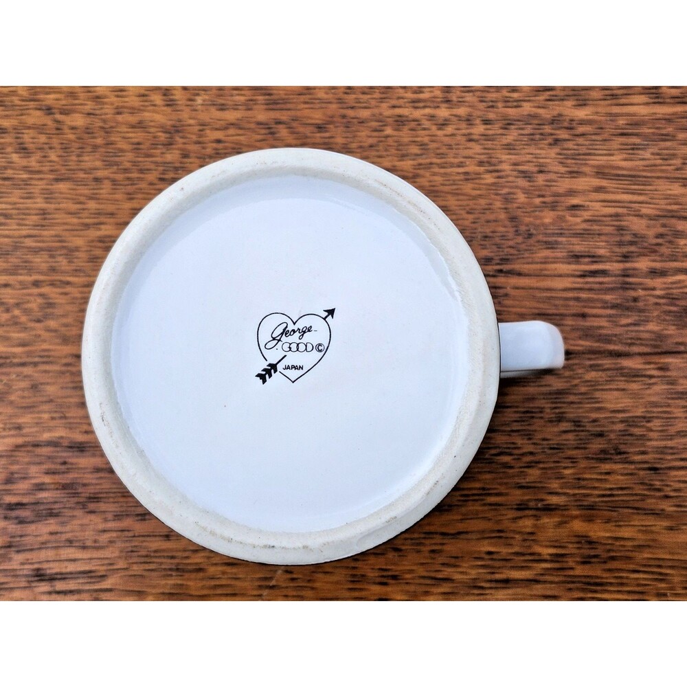 George Good Super Dad Ceramic Coffee Mug White/Brown 10 fl oz Father's Day Plaid - Picture 7 of 7